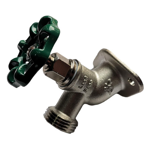 5 Pieces XFITTING 1/2" Female NPT X 3/4 GHT Sillcocks, GHT (Garden Hose Threaded) - Brass, 5 Packs