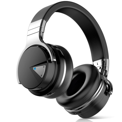 Loopiza E7 Active Noise Cancelling Headphones Wireless Bluetooth Headphones Over Ear Wireless Headphones with Microphone, Noise Canceling Headphones with Hi-Fi Deep Bass 30H for Work-Black Loopiza E7 Active Noise Cancelling Headphones Wireless Bluetooth Headphones Over Ear Wireless Headphones with Microphone, Noise Canceling Headphones with Hi-Fi Deep Bass 30H for Work-Black
