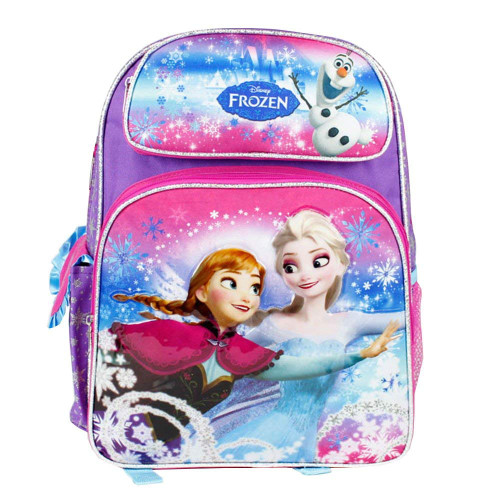 Disney Frozen Princess Elsa Anna 16" inches Backpack Licensed Product