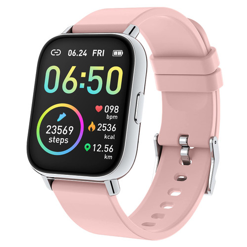 Motast Smart Watch 2022 Watches for Women, Fitness Tracker 1.69" Touch Screen Smartwatch Fitness Watch Heart Rate Monitor, IP68 Waterproof Pedometer Activity Tracker Sleep Monitor for Android iOS
