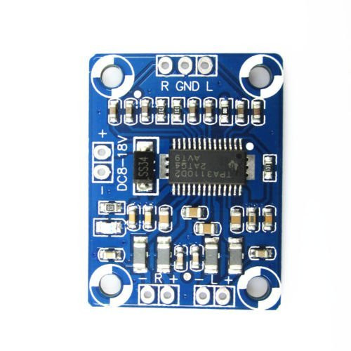 REES52 TPA3110 2X15W Digital Audio Stere Amplifier Module Board Mini Binaural REES52 TPA3110 2X15W Digital Audio Stere Amplifier Module Board Mini Binaural