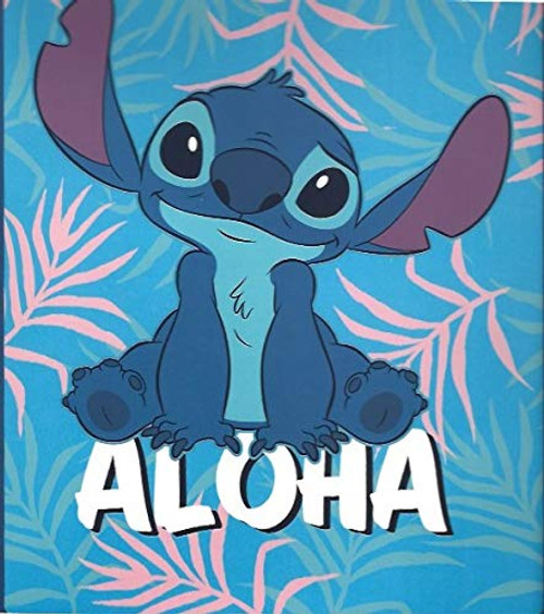 Disney Lilo & Stitch Twin Sized Plush Blanket Throw Disney Lilo & Stitch Twin Sized Plush Blanket Throw