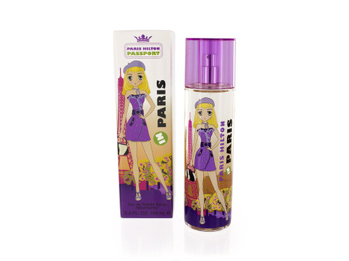 Passport Paris Eau-de-toilette Spray Women by Paris Hilton, 3.4 Ounce