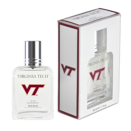 Masik Collegiate Fragrances Eau de Parfum Spray for Women, Virginia Tech, 1.7 Ounce