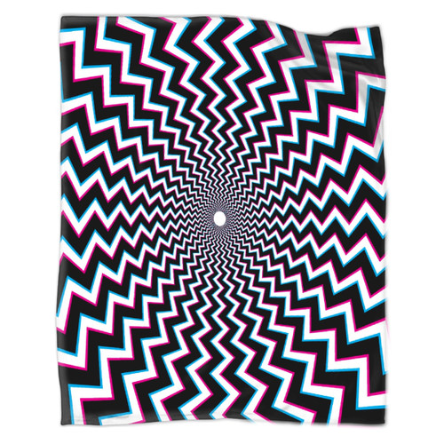 3D Optical Illusion Blanket Gifts for 3D Optical Illusion Lover 60 x 50 Inch for Teen,3D Optical Illusion Fannel Fleece Throw Blanket Super Soft Throws Blanket for Bed Couch Sofa