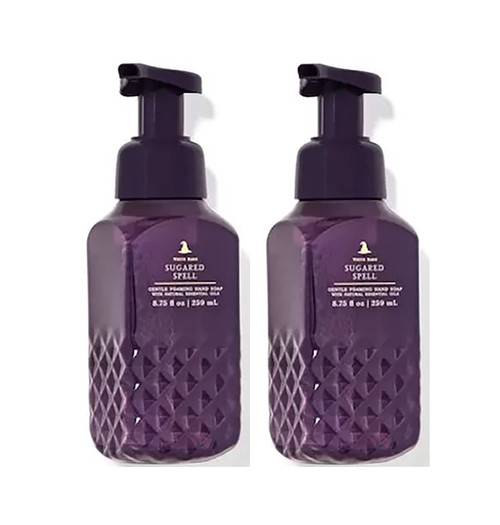 Bath & Body Works Sugared Spell Gentle Foaming Hand Soap 8.75 Ounce 2-Pack (Sugared Spell) 17.5 Ounce