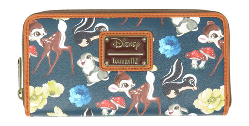 Loungefly Disney Bambi And Friends Zip-Around Wallet