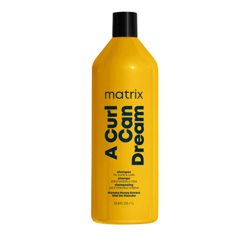Matrix A Curl Can Dream Deep Cleansing Shampoo | Clarifying Shampoo, Removes Build Up | For Curly & Coily Hair | Silicone & Paraben Free | Manuka Honey Extract | Packaging May Vary | 33.8 Fl. Oz.