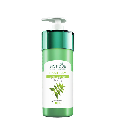 Biotique Bio Margosa Anti-Dandruff Shampoo and Conditioner, 800ml Biotique Bio Margosa Anti-Dandruff Shampoo and Conditioner, 800ml