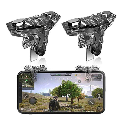 Mobile Controller with Fan, Game Controller L1R1 Mobile Trigger Joystick for 4-6.5" Phone (Mobile Game Controllers B)