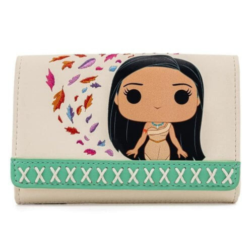 Loungefly X Disney Pocahontas POP! Trifold Wallet - Cute Wallets - Fashion Accessories Loungefly X Disney Pocahontas POP! Trifold Wallet - Cute Wallets - Fashion Accessories