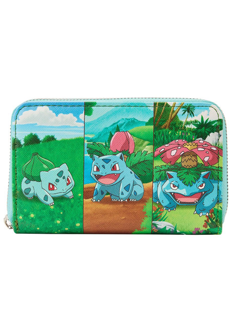 Loungefly Pokemon Bulbasaur Evolution Zip Around Wallet Loungefly Pokemon Bulbasaur Evolution Zip Around Wallet