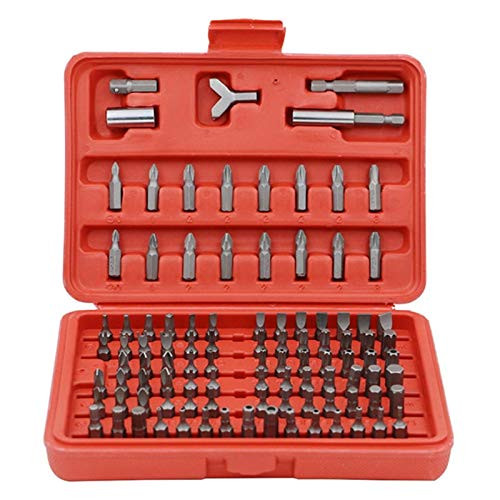 Screwdriver 100pcs Security Screwdriver Tamperproof Occus Hex Bit Set Security Bit Set Screwdriver Set Kit With ABS Storage Box