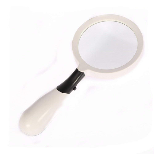 Magnifiers,Handheld 2X Magnifier Glasses Hd Lens Led Illumination Magnifying Glass, for Seniors Kids Reading Books Newspapers Maps Coins Jewellery Crafts
