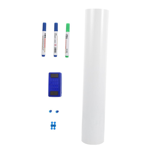 NUOBESTY 1 Set Children's Graffiti Whiteboard Magnetic Graffiti Wallpaper Dry Erase Board Sticker White Board for Fridge Magnetic Wall Stickers Glass Plate Office pet Writing Film Large