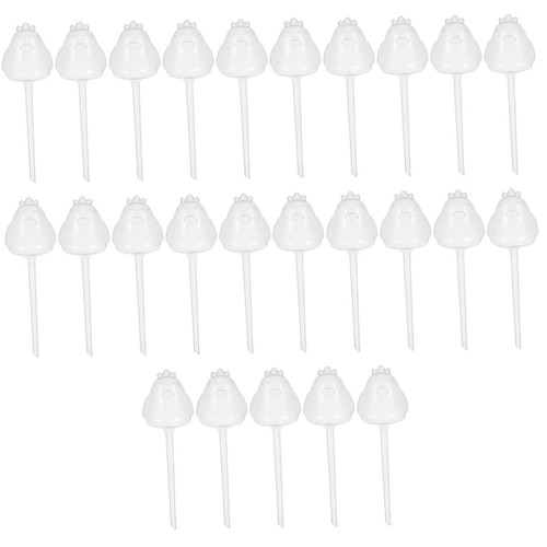 Yardwe 25 Pcs Watering Device Plant Waterer Globe self Watering Spikes Water Bulbs for Indoor Plants Plant Food Indoor House Plants Plant Water Meter Automatic The Lazy PVC Vacation Glass