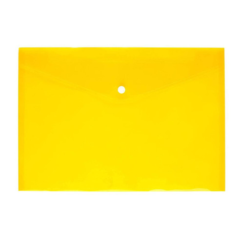 HAISERVEN Document Bag A4 Clear Document Bag Paper File Folder Stationery School Office Case 6 Colors File Bag Folder (Color : E)