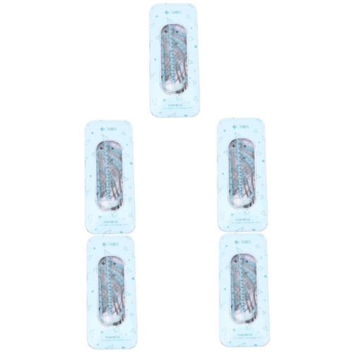 LALAFINA 5 Sets Ruler Set Geometry Compass Math Compass Math Square Ruler rulers Compass for Geometry Straight Ruler Compass Drawing Tool Protractor Round School Supplies Wrought Iron Child