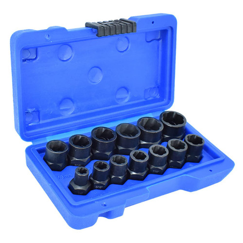 Homoyoyo 1 Set Nut Removal Kit Wheel Lock Removal Tool Rounded Bolt Remover Lug Nut Removal Tool Stripped Screw Remover Wheel Lock Removal Kit Lug Nut Wrench Abs Socket To Disassemble