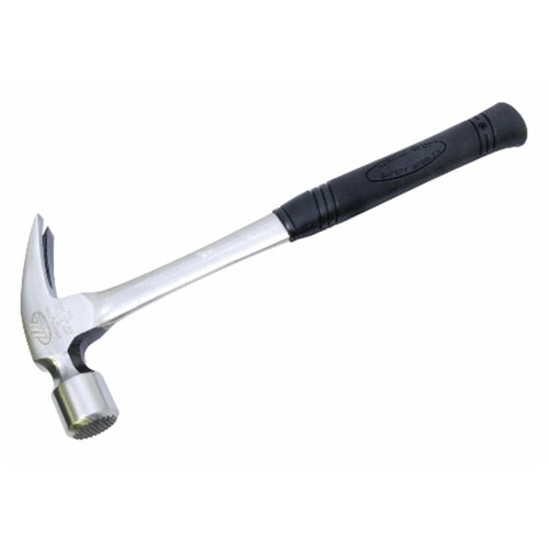 QLT BY MARSHALLTOWN Claw Framing Hammer, 24 Ounce, 16 Inch, Milled Face, CFH24