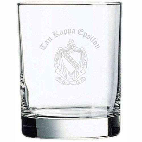 Greekgear Tau Kappa Epsilon TKE Old Style Glass Transparent Greekgear Tau Kappa Epsilon TKE Old Style Glass Transparent
