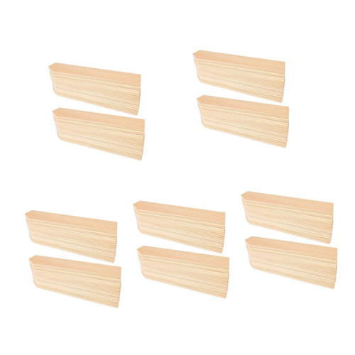 Yardwe 250 Pcs Wooden Plant Label Planter Labels Plant Stakes Labels Garden Stake Tag Wooden Plant Stake Nursery Plant Labels Plant Tag Marker Outdoor Pots Eucalyptus Flowers Wood Chips