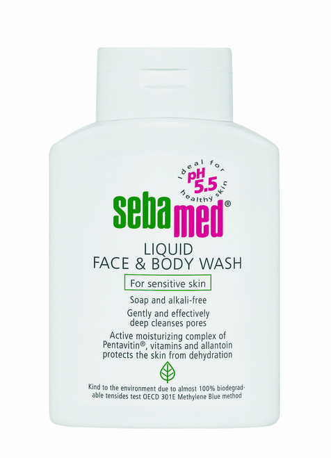 Sebamed Liquid Face & Body Wash 200ml (Pack of 2)
