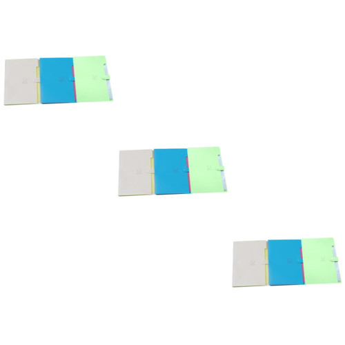 Ciieeo 9 pcs Multitool Wallet Paper Folder File Wallet 5 Pockets Folder Expandable File Folder Document Organizer Expanding File Folders File Storage File Folder with snap ID Folder pp a4
