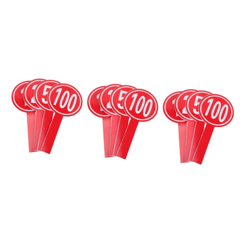 Operitacx 12 Pcs Scoreboard Handheld Dry Erase Answer Paddle Dry Erase Board Writable Scoreboards Bidding Paddles Mini Whiteboard Dry Erase Paddle Boards Student Number Plate PVC Rewritable