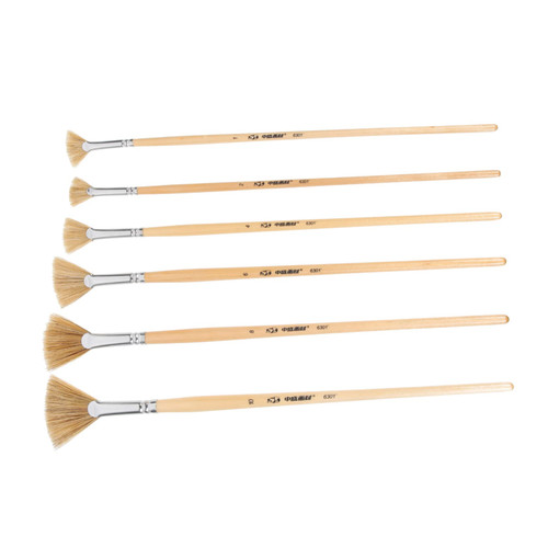 MAGICLULU 24 Pcs Oil Paintbrush Artist Paint Brush Gouache Brushes Oil Painting Brush Paint Brushes for Kids Portable Watercolor Brush Solid Wood Student Watercolor Gouache Bristles