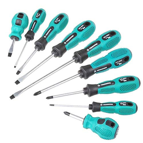 Screwdriver New Occus Screwdriver Set Magnetic Screwdriver Kit Multi Tool Occus Slotted Screw Driver Repair Tools 9pcs