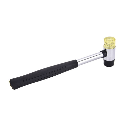 TEBUTI Hammers Mini Double Faced Household Rubber Hammer Nylon Head Mallet Hand Tool for Jewelry/Craft/DIY