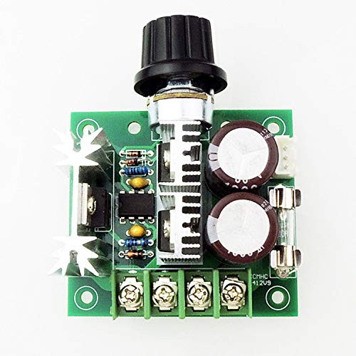 Greartisan 12V-40V 10A DC Motor Speed Controller PWM Variable Speed Regulator Governor Switch CCMHC With Speed Control Knob