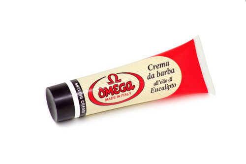 Omega Perma Brands Shaving Cream - Eucalyptus - 100 ml 3.5oz Omega Perma Brands Shaving Cream - Eucalyptus - 100 ml 3.5oz