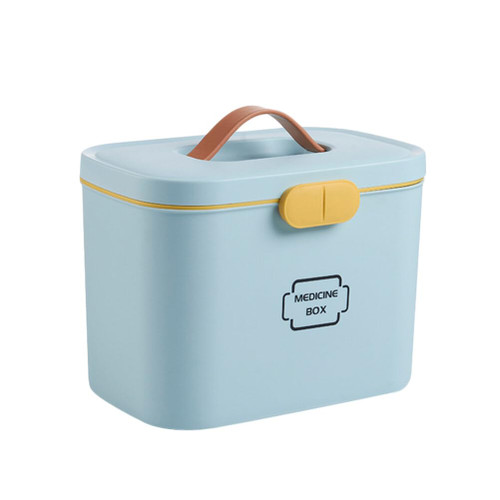 Cabilock Box Travel First Aid Kit Travel Pill Container Pill Containers Medicine Kit First Aid Supplies Pill Container Case First Aid Container Office Organizer