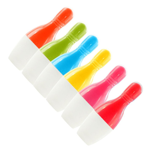 LALAFINA 80 Pcs Bowling Retractable Pen Gifts for Office Multi- Function Fun Pens Fine Point Pens Kids Marker Pen Ballpoint Pens Bowling Pens Funny Child Cartoon Plastic Student Supplies