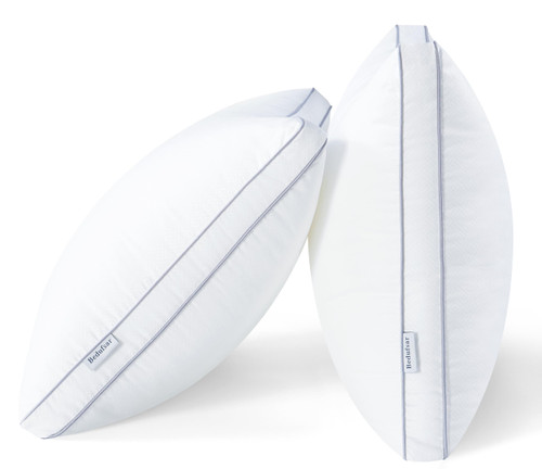 Bedufsar Bed Pillows for Sleeping, King Size Pillows Hotel Quality Set of 2, Firm and Supportive Gusseted Pillows for Side and Back Sleepers, Cooling Down Alternative Fluffy and Soft Pillow (20x34 in) Bedufsar Bed Pillows for Sleeping, King Size Pillows Hotel Quality Set of 2, Firm and Supportive Gusseted Pillows for Side and Back Sleepers, Cooling Down Alternative Fluffy and Soft Pillow (20x34 in)