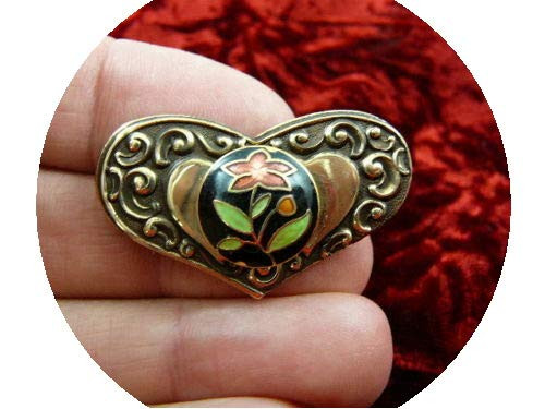 Red Flower Heart Love Lover Victorian Brass Pin Brooch Fashion Jewelry Sparkling Rhinestone Women Brooch Crystal Pin Vintage Brooch Pin for Women Costume Accessory Red Flower Heart Love Lover Victorian Brass Pin Brooch Fashion Jewelry Sparkling Rhinestone Women Brooch Crystal Pin Vintage Brooch Pin for Women Costume Accessory