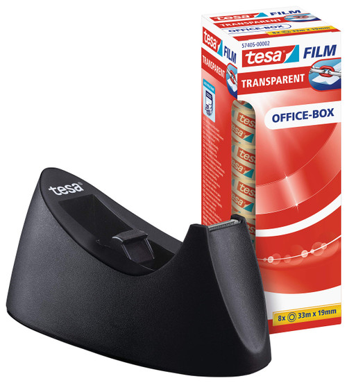 tesa Easy Cut Curve Tape Dispenser, 53918-00000