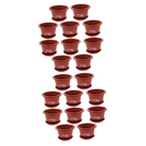 BESTOYARD 20 Pcs Flowerpot Small Plant Pot Green Plants Pot Bonsai Bowl Planter Pot Cactus Flower Pot Patio planters Cactus pots Indoor Large Flower Pot Bonsai Tree Caliber Plastic BESTOYARD 20 Pcs Flowerpot Small Plant Pot Green Plants Pot Bonsai Bowl Planter Pot Cactus Flower Pot Patio planters Cactus pots Indoor Large Flower Pot Bonsai Tree Caliber Plastic