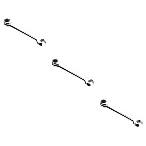 Homoyoyo 3pcs Ratchet Wrench Ratcheting Wrench Dual Head Spanner Wrench Spanner Tool Ratchet Spanner Dual Head Wrench To Open Wrench Tool
