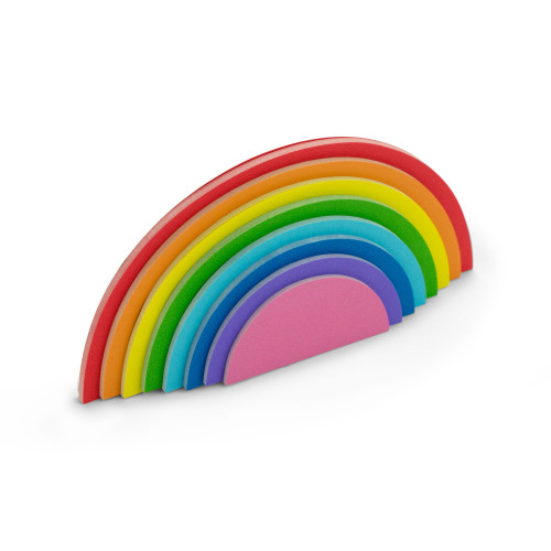 Mustard Sticky Post Notes Memo Pad - Assorted Colours Rainbow (M16074)