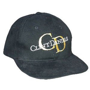 Clint Daniels Men's Logo Baseball Cap Adjustable Black