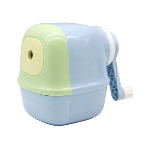 HEIMP Student Pencil Sharpener,Manual Hand-cranked Pencil Sharpener School Stationery,for Sketch Artist,Non-Slip Bottom Pencil Sharpener (Color : OneColor)