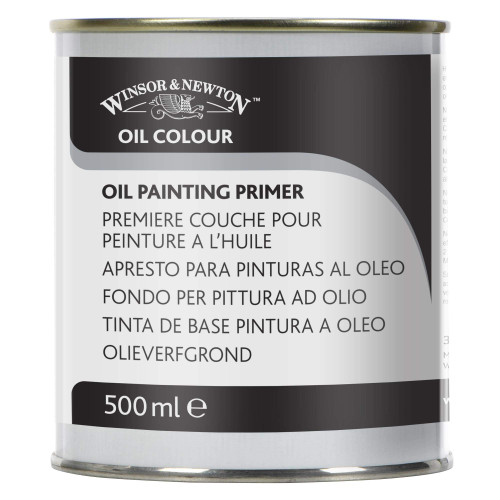 Winsor & Newton Oil Painting Primer, 500ml (16.9-oz) Tin