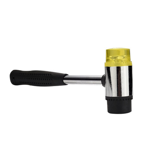 TEEMAD Hammers Double Face Tap Rubber Hammer Multifunctional Glazing Window Beads Hammers Nylon Head Rubber Mallet