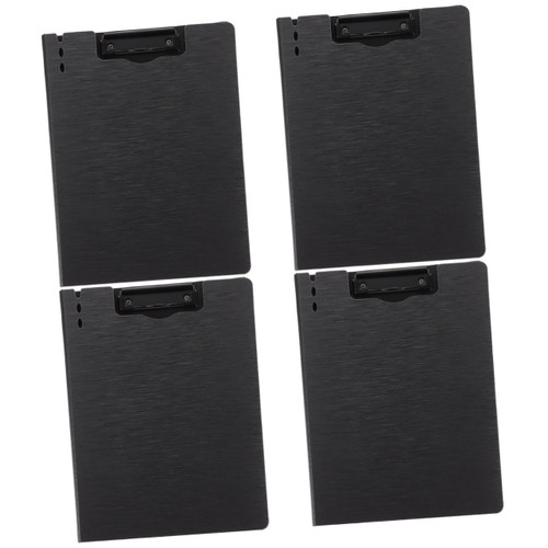 Ciieeo 4pcs Folder Folder Clipboard File Holder Portable Writing Board Practical Plastic punchless Binder Office folders Multi-Function File Folder pp Nurse Foldable Memorandum