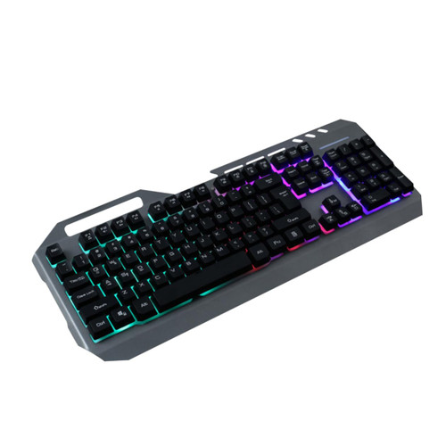 OSALADI Illuminated Keyboard Wired Keyboard Lighted Keyboard Game Keyboard Gaming Accessories Mechanical Keyboard Wired Gaming Keyboard Backlit Keyboard Computer Keyboard Machine Shine