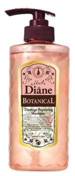 MOIST DIANE Botanical Damage Repairing Shampoo 480ml -Contains Rare Hawaiian Ancient Oils which Effectively Nourish and Strengthen Dry and Damaged Hair. Intense Hydration
