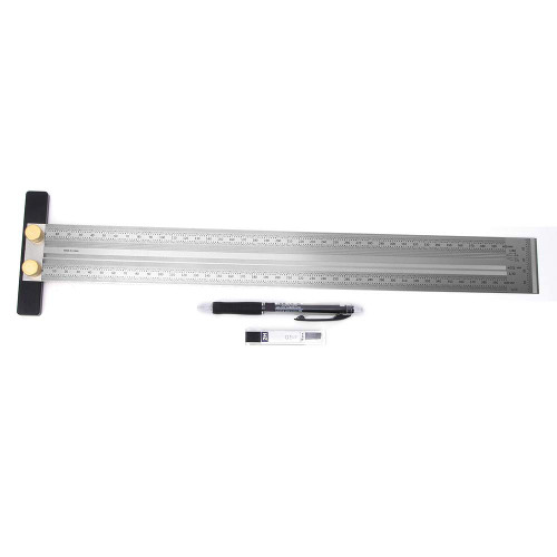 Incra T Rule,Marking T Rule Marking T Rule Stainless Steel T Type Hole Ruler Scribing Gauge Marking Measuring Tool with Automatic Pencil 200mm/300mm/400mm(200mm) Incra Tiny T(400mm Scribe Ruler A) Incra T Rule,Marking T Rule Marking T Rule Stainless Steel T Type Hole Ruler Scribing Gauge Marking Measuring Tool with Automatic Pencil 200mm/300mm/400mm(200mm) Incra Tiny T(400mm Scribe Ruler A)